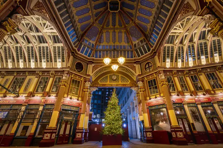 Christmas at Leadenhall Market 