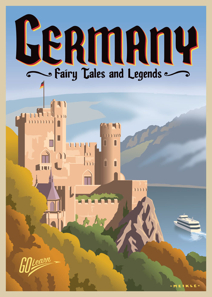 Fairy Tale Germany Go Learn poster