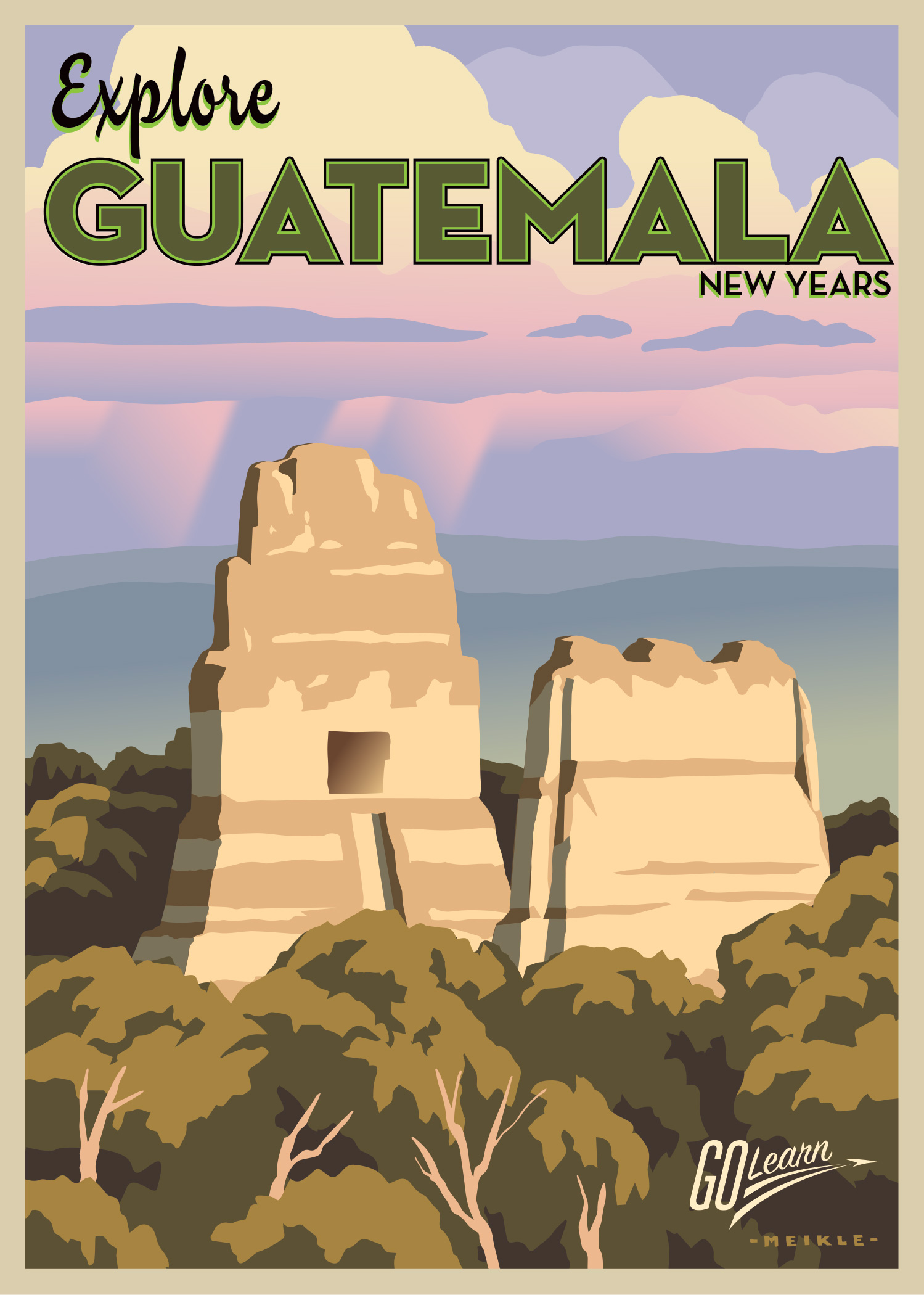 Guatemala 2023 Go Learn poster