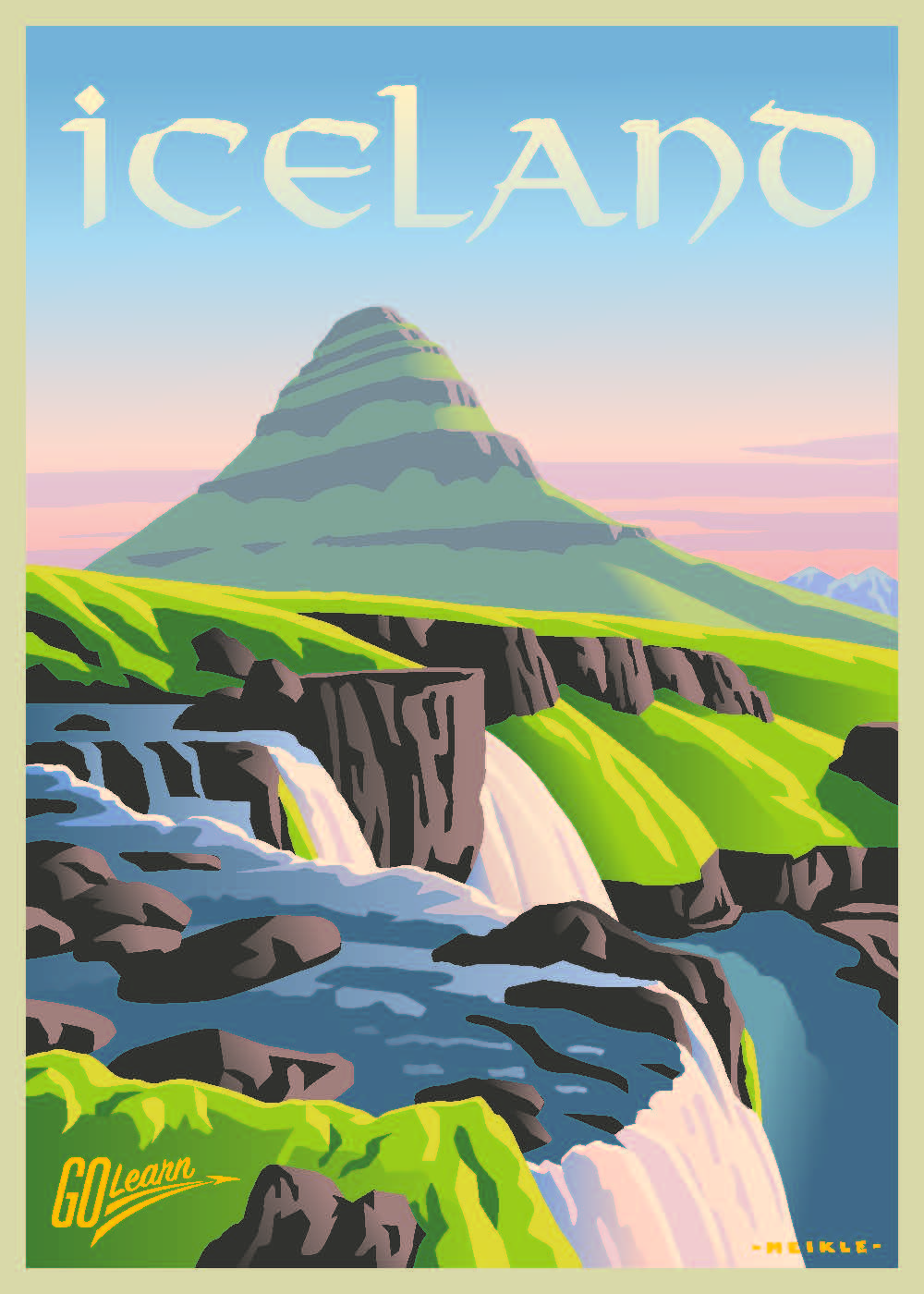 Iceland: Land of Fire and Ice Go Learn poster