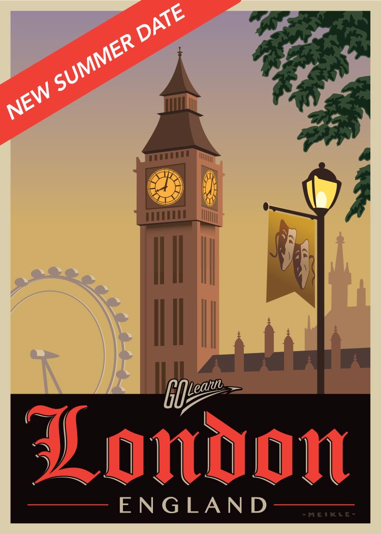 London On Stage Summer Go Learn poster