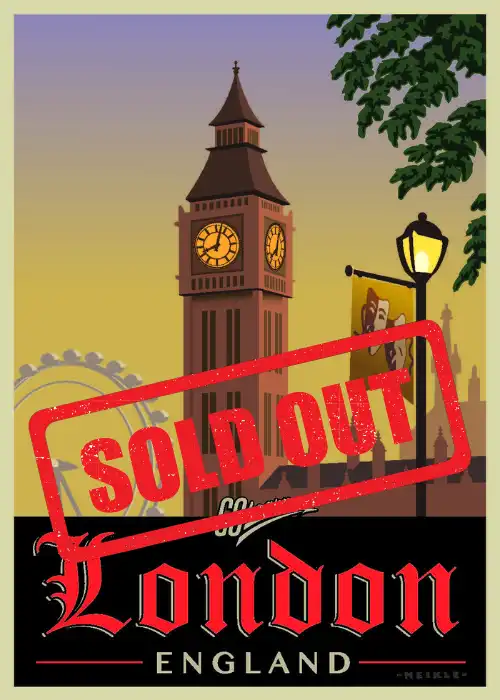 London on stage Poster