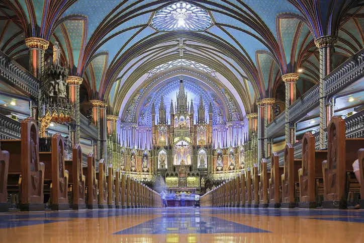 Notre Dame Basilica in Montreal