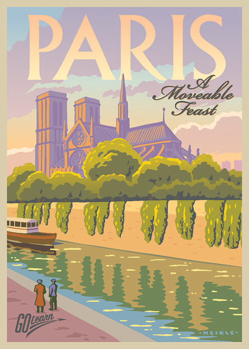 Paris - A Moveable Feast Go Learn poster