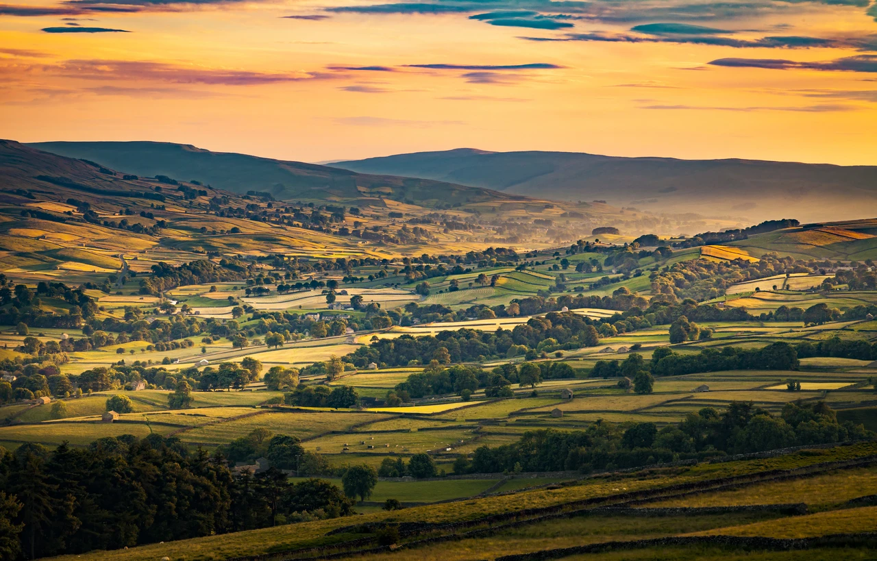 Sunset in Yorkshire