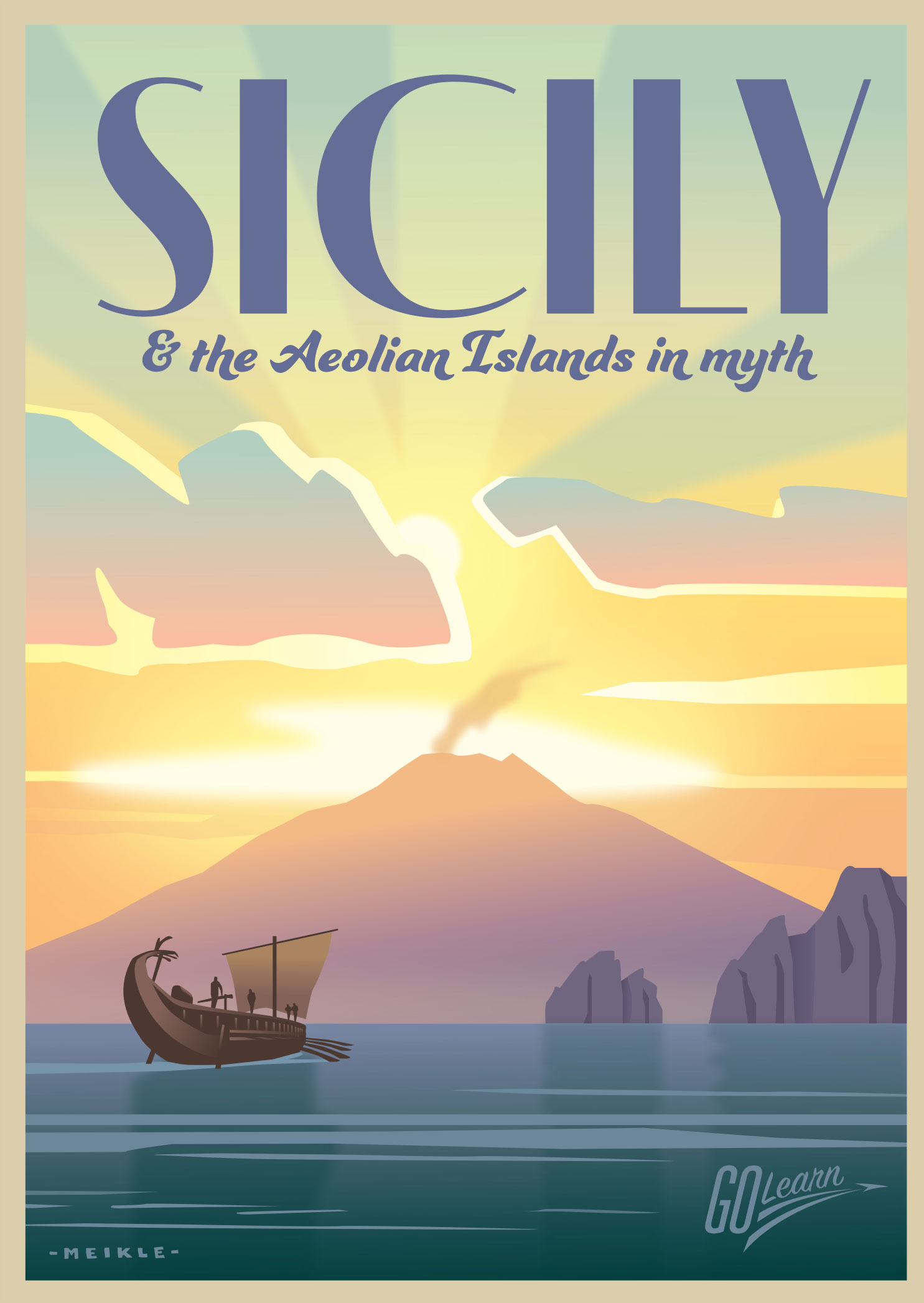 Sicily and the Aeolian Islands Go Learn poster