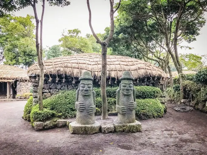 Twin idols on Jeju island