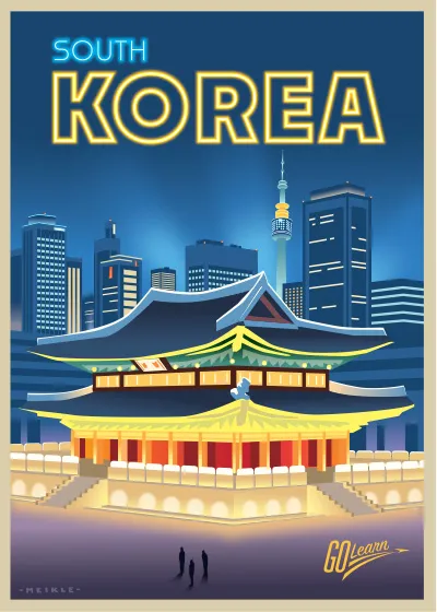 South Korea Poster