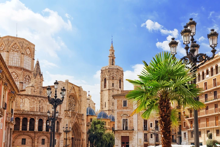St Mary cathedral in Valencia