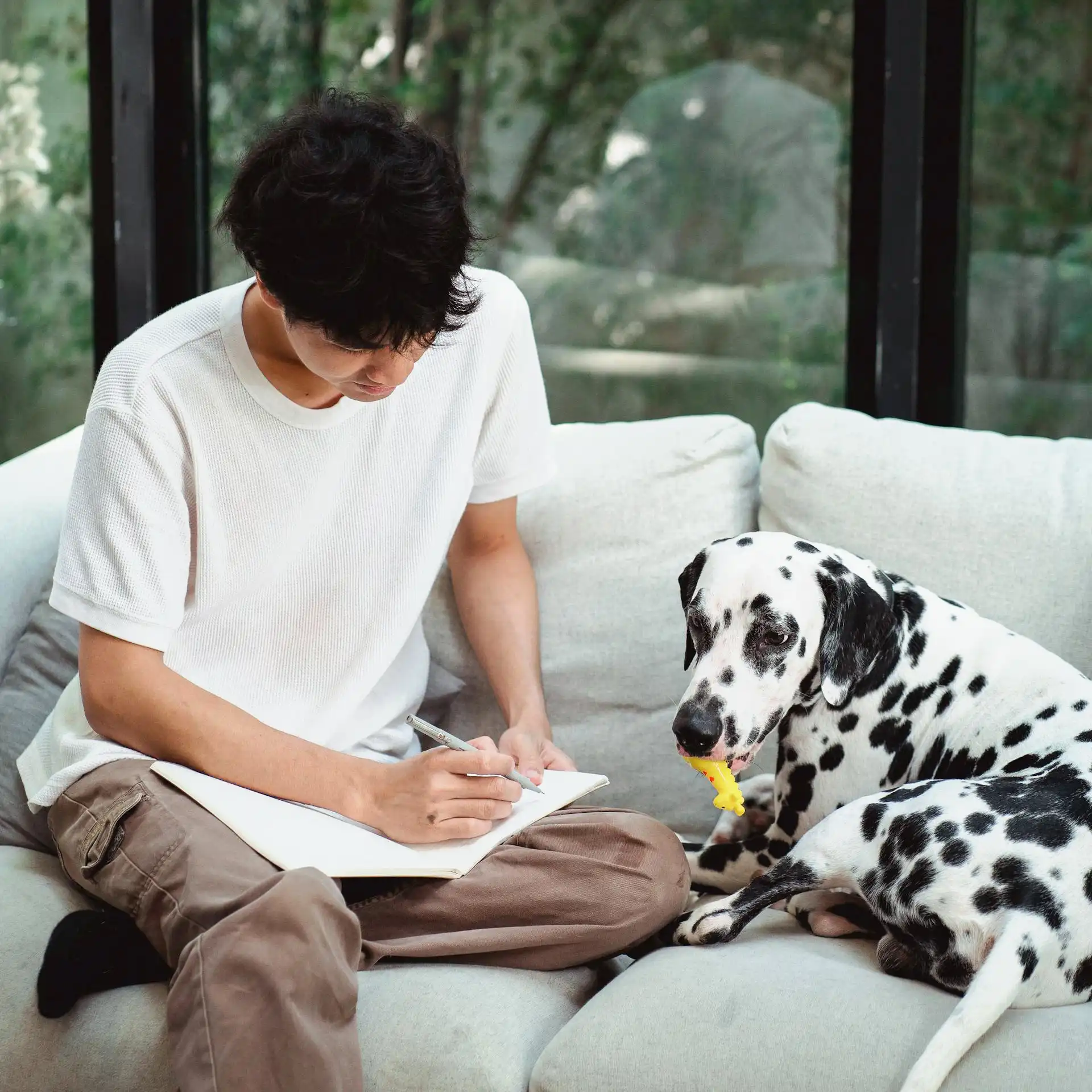 students sitting in a classroom learning about writing