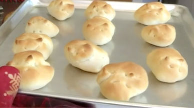 bunny bread rolls